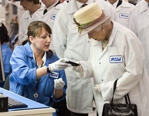 July 5th, 2010: Queen Elizabeth 2 visits the headquarters of Research in Motion in Waterloo, ON. 
