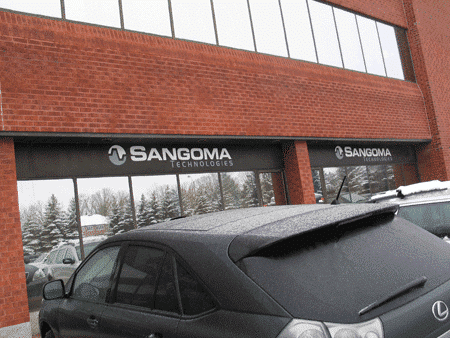 The Markham, Ontario head office of Sangoma Technologies.