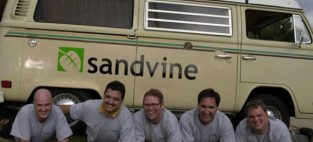 The management team of Waterloo's Sandvine. Fiscal 2011 was a step backward for the company, which had been steadily improving for a number of years.