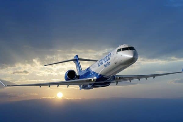 Bombardier today announced it has signed a firm order for six of its CRJ1000 NextGen regional jets with options on another 18. The company says the order is worth (US) $297-million and could increase to approximately $1.32-billion should all 18 options be exercised.