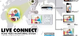 Lorex's Live Connect lets users connect to their home security system using Skype.
