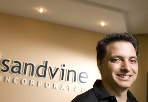 Sandvine CEO Dave Caputo. Byron Capital analyst Tom Astle says the company may be a takeover candidate.