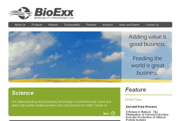 Toronto-based Bioexx rose to prominence because it developed a patented system that used refrigerant-based solvents to extract protein from plants. But, almost from the outset, the company faced delays in bringing its Saskatoon plant online.