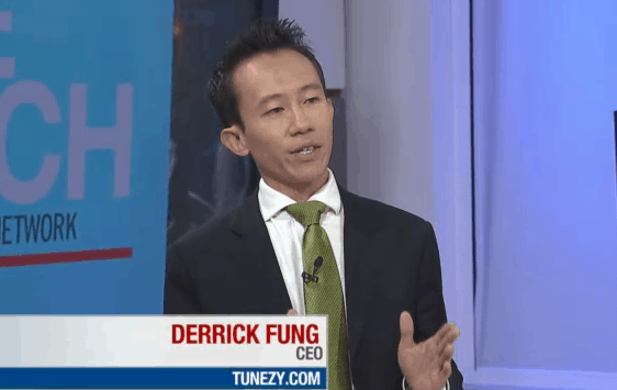 Tunezy CEO Derrick Fung says sites like New York-based Kickstarter, a crowd funding website for creative projects like films and video games, have proven you can raise money by appealing to fans.