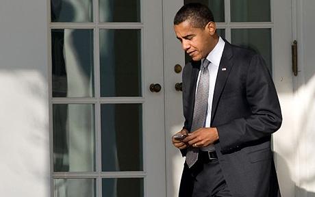 After becoming President, the world's most powerful man pleaded with the US Secret Service to keep his BlackBerry. 