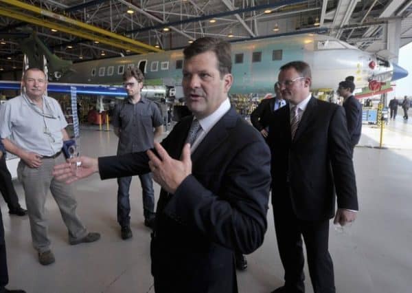 Bombardier CEO Pierre Beaudoin said lower deliveries of commercial aircraft were partly to blame for the company’s recent disappointing Q1, 2012 numbers which saw its topline fall to $3.5-billion, from $4.7-billion the company reported in the same period last year.