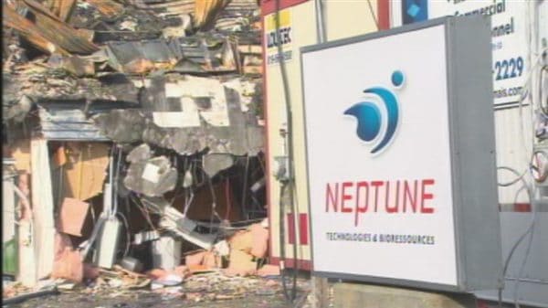 After the tragic events at its Sherbrooke facility on November 8th of last year, Neptune Technologies says it will rebuild, beginning this March.