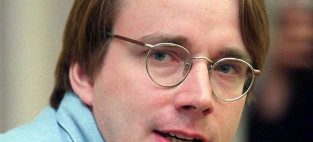Linus Torvalds, founder of the Linux kernel, upon which the Android operating system is based. 