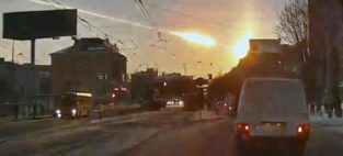 Early Friday, a bus-sized meteor exploded over Russia's Ural Mountains.