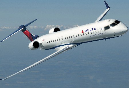 Bombardier is ready to go on delivery of a CRJ900 set for delivery to Delta Air Lines, and another plane, a Q400 turboprop, to an undisclosed customer. But the shutdown of the U.S. government has temporarily grounded the deal.