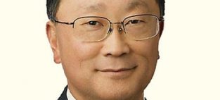 Interim BlackBerry CEO says the man who takes the role as permanent boss of the company should have sales and marketing experience, not necessarily an engineering background.
