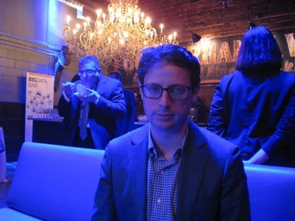 Nate Silver in Toronto, November 7th, 2013. Photograph: Terry Dawes.