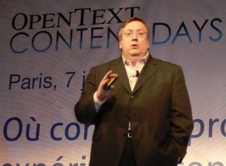 OpenText CEO Mark Barrenechea.