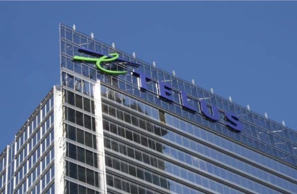 Telus Stock Chart