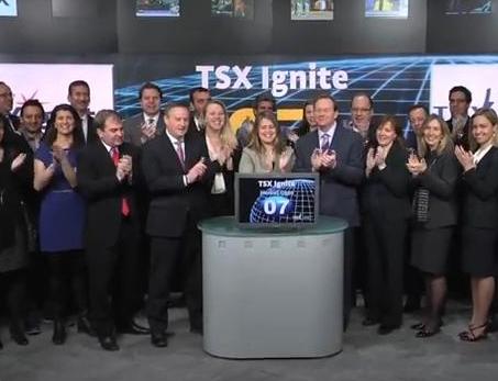 The TSX today debuted TSX Ignite, a national program dedicated to the growth and development of Canadian companies.