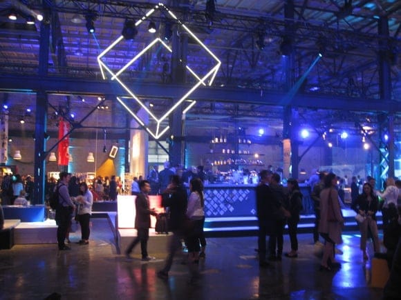 Inside the Arsenal at C2MTL. 