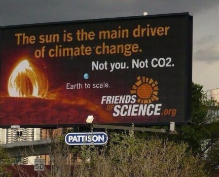 calgary climate change billboard