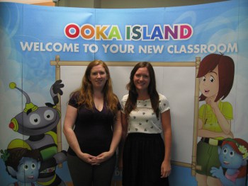 Ooka Island's Danielle White and Joelle MacPhee.