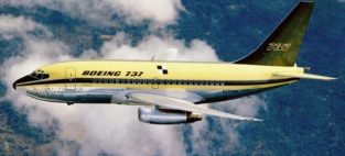Vintage Boeing 737