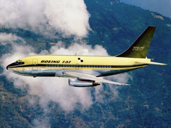 Vintage Boeing 737