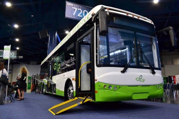 Atkinson: "This OEM design allows GreenPower to build a bus that meets the specifications of the operator as well as using the standard parts for ease of maintenance and accessibility for warranty requirements. We are also the only all electric bus with no heavy battery stora