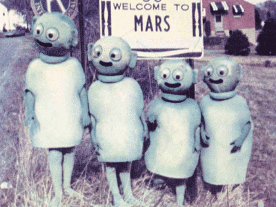 Postcard from Mars, Pennsylvania.
