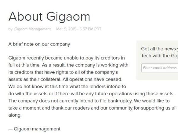 Gigaom