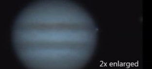 explosion on Jupiter