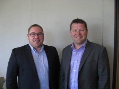 CAN Telematics CFO Richard Clarke and CEO Brent Moore