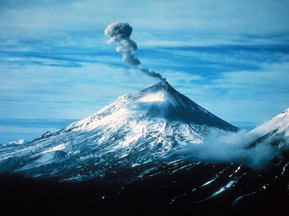Alaskan volcano