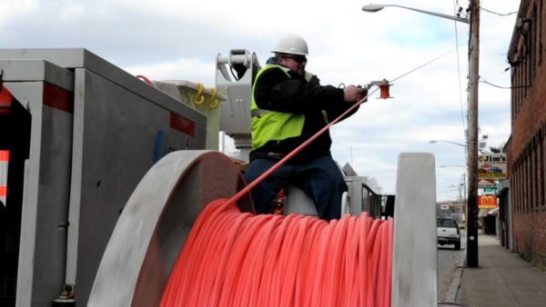 underwater fiber optic