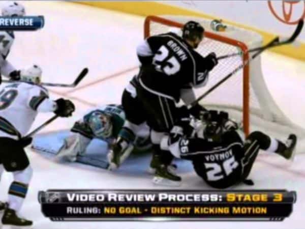 NHL goal review