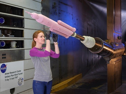 NASA pink paint