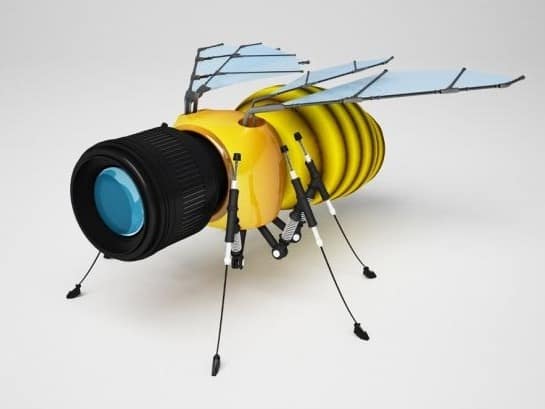 pollinating drones