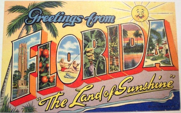 Florida postcard