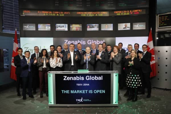 zenabis global's stock