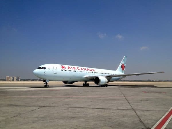 Air Canada plane