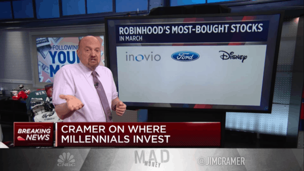 Mad Money host Jim Cramer talks about Canopy Growth 
