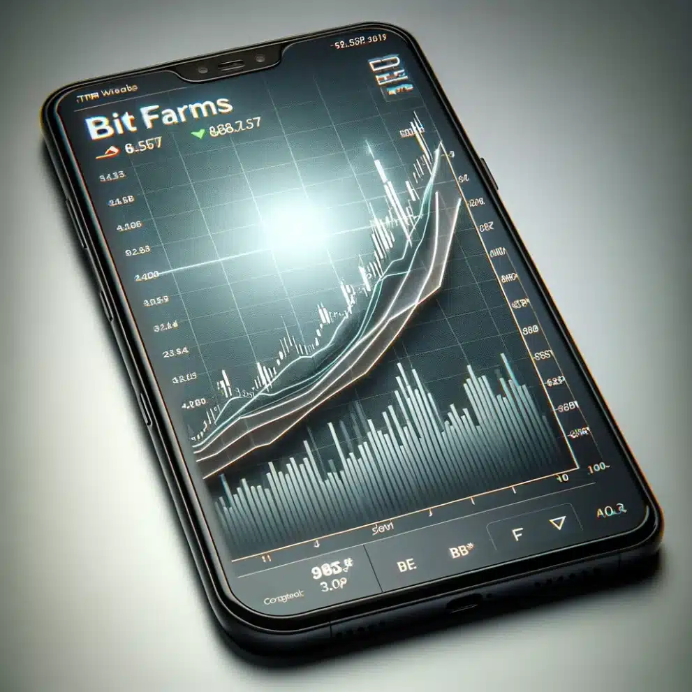 BITF stock