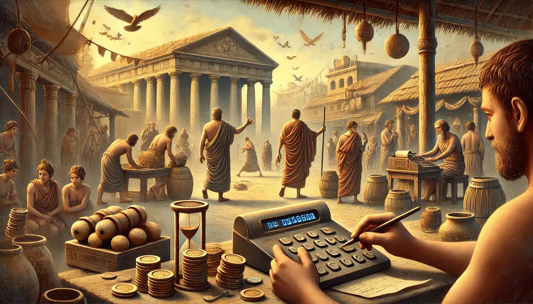 What is the origin of debt, according to David Graeber?