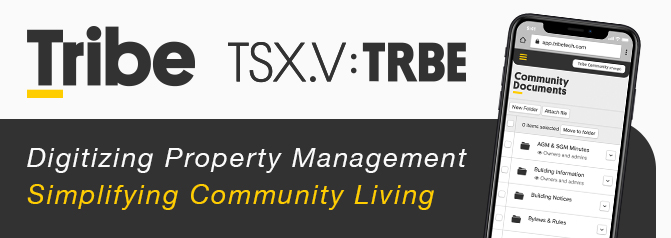 Tribe TSX.V:TRBE