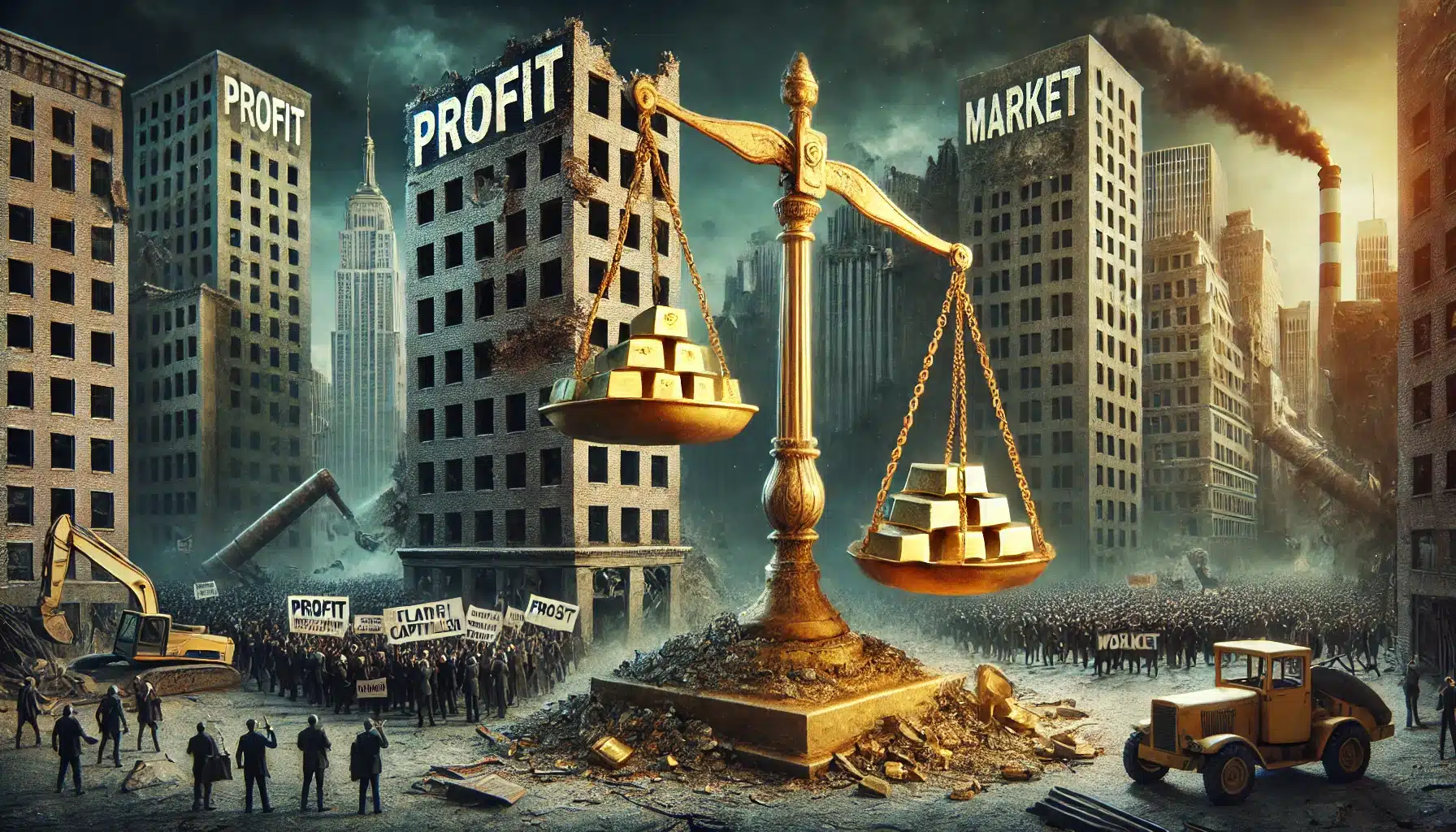 What was the flaw in capitalism that made it fail?