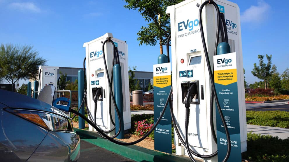 EVGO stock